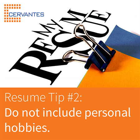 Resume Wiriting Tips