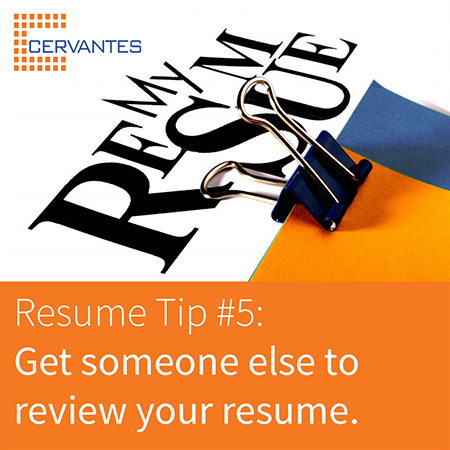 Resume Wiriting Tips